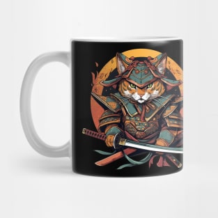 samurai cat Mug